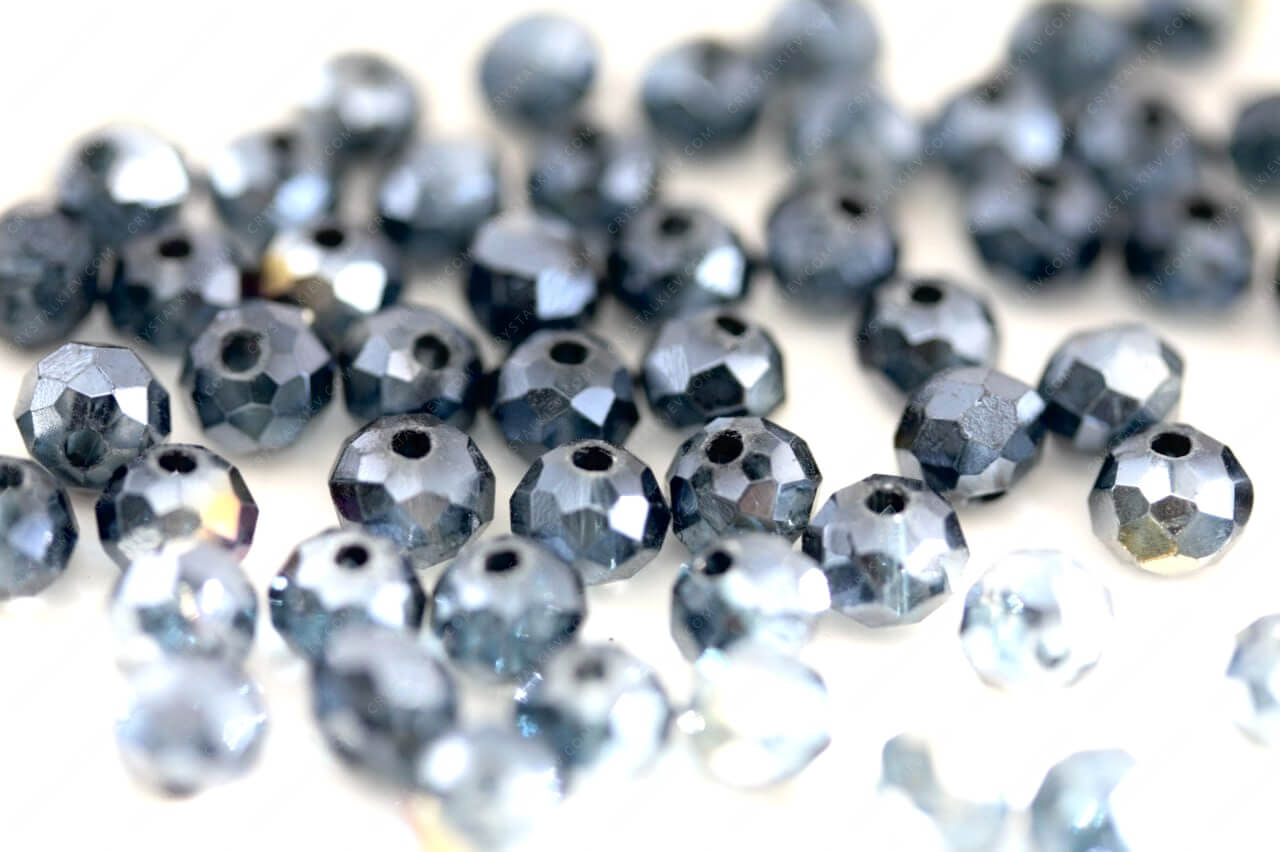 Намистина Рондель Hematite AB